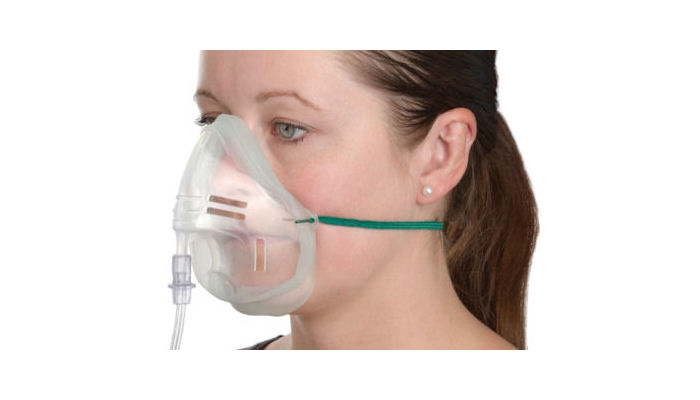 Masque à oxygène moyenne concentration